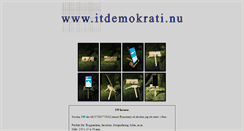 Desktop Screenshot of itdemokrati.nu