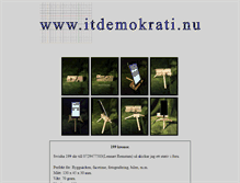 Tablet Screenshot of itdemokrati.nu